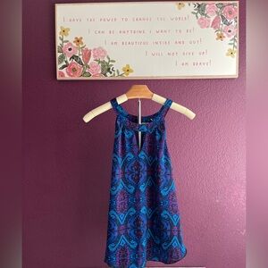 Express paisley tank top